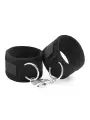 ALGEMAS DE VELCRO TOUGH LOVE COM CORRENTE DE 40CM EXTRA CRUSHIOUS PRETAS
