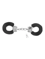 ALGEMAS DE PELUCHE LOVE CUFFS CRUSHIOUS PRETAS