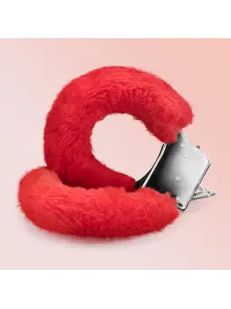 ALGEMAS DE PELUCHE LOVE CUFFS CRUSHIOUS VERMELHAS