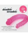 DILDO DUPLO DOUBLE TROUBLE CRUSHIOUS ROSA