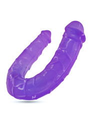 DILDO DUPLO DOUBLE TROUBLE CRUSHIOUS ROXO