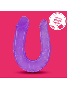 DILDO DUPLO DOUBLE TROUBLE CRUSHIOUS ROXO