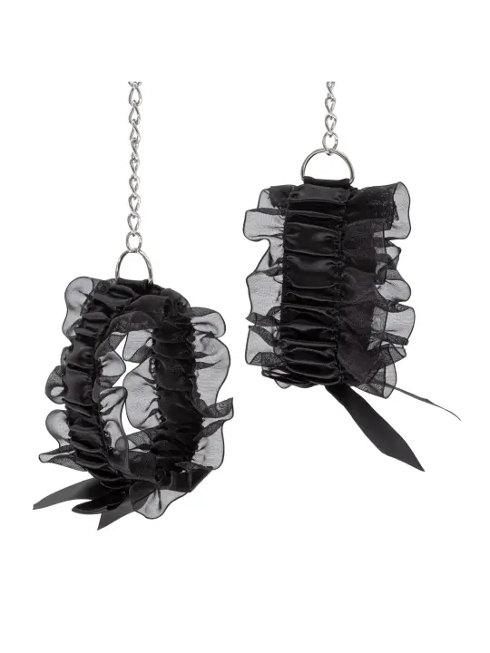 CONJUNTO DE RENDA PRETA LACE ME UP CRUSHIOUS