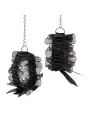 CONJUNTO DE RENDA PRETA LACE ME UP CRUSHIOUS