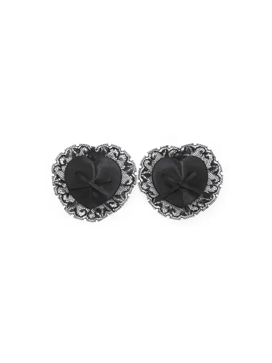 CONJUNTO DE RENDA PRETA LACE ME UP CRUSHIOUS
