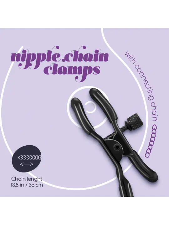 PINÇAS PARA MAMILOS NIPPLE CHAIN CLAMPS CRUSHIOUS
