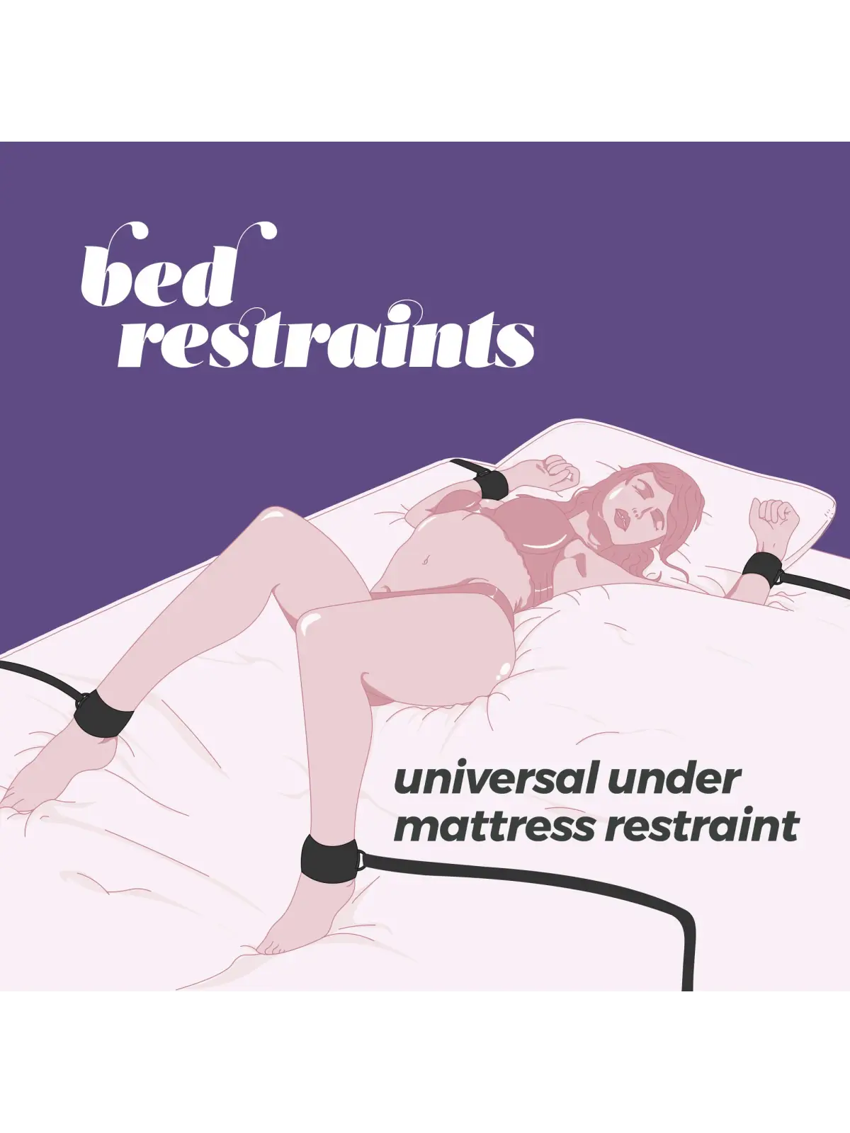 RESTRIÇÕES UNIVERSAIS BED RESTRAINTS CRUSHIOUS