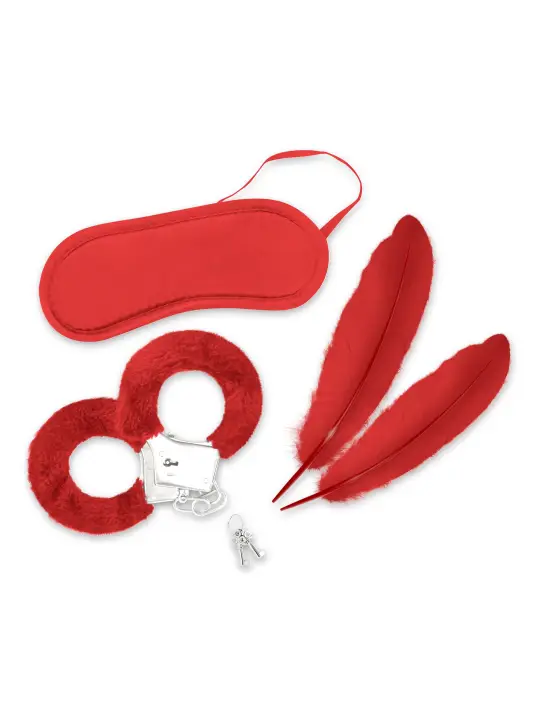 KIT BONDAGE LOVER'S DREAM CRUSHIOUS VERMELHO