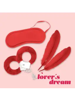KIT BONDAGE LOVER'S DREAM CRUSHIOUS VERMELHO