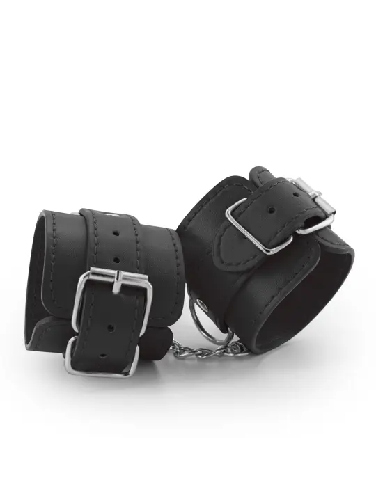 ALGEMAS DE COURO BONDAGE LOVE CRUSHIOUS PRETAS