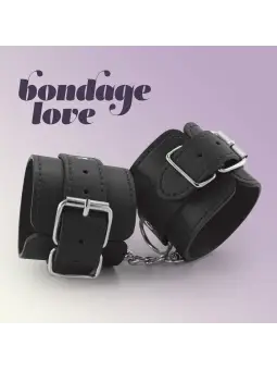 ALGEMAS DE COURO BONDAGE LOVE CRUSHIOUS PRETAS