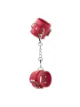 ALGEMAS DE COURO BONDAGE LOVE CRUSHIOUS VERMELHAS
