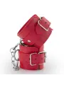 ALGEMAS DE COURO BONDAGE LOVE CRUSHIOUS VERMELHAS