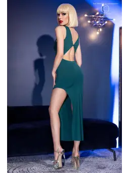 VESTIDO E TANGA CR-4441 VERDE