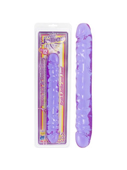 DILDO DUPLO JR. DOUBLE DONG 12'' ROXO
