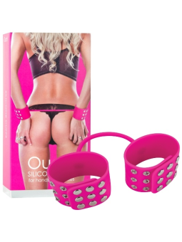 ALGEMAS DE SILICONE SILICONE CUFFS ROSA