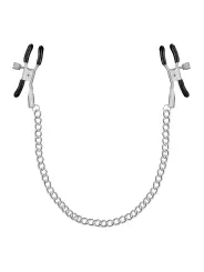 PINÇAS PARA MAMILOS SILVER NIPPLE CHAIN CLAMPS CRUSHIOUS