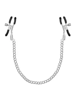 PINÇAS PARA MAMILOS SILVER NIPPLE CHAIN CLAMPS CRUSHIOUS