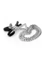 PINÇAS PARA MAMILOS SILVER NIPPLE CHAIN CLAMPS CRUSHIOUS
