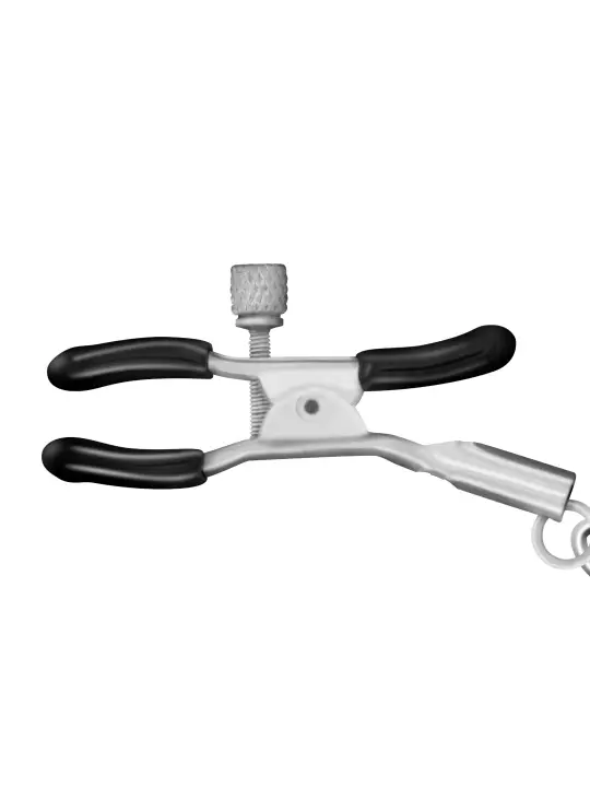 PINÇAS PARA MAMILOS SILVER NIPPLE CHAIN CLAMPS CRUSHIOUS