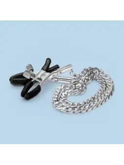 PINÇAS PARA MAMILOS SILVER NIPPLE CHAIN CLAMPS CRUSHIOUS