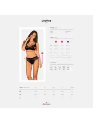 CONJUNTO LAURISE OBSESSIVE PRETO