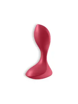 VIBRADOR ANAL BACKDOOR LOVER SATISFYER VERMELHO