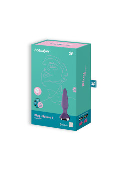 PLUG ANAL PLUG-ILICIOUS 1 SATISFYER ROXO
