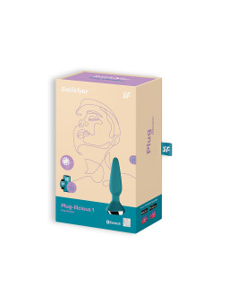 PLUG ANAL PLUG-ILICIOUS 1 SATISFYER TURQUESA