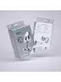 PLUG ANAL JOIA BIJOU TRANSPARENTE GRANDE CRUSHIOUS COM BOLSA AVELUDADA GRÁTIS