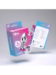 PLUG ANAL JOIA BIJOU ROSA PEQUENO CRUSHIOUS COM BOLSA AVELUDADA GRÁTIS