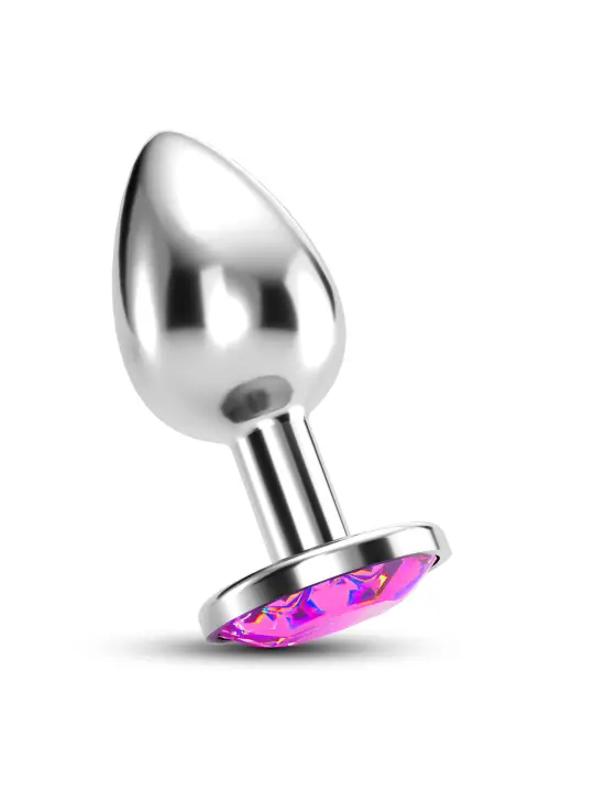 PLUG ANAL JOIA BIJOU ROSA MÉDIO CRUSHIOUS COM BOLSA AVELUDADA GRÁTIS