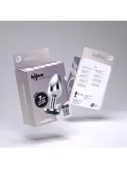 PLUG ANAL JOIA BIJOU PRETO PEQUENO CRUSHIOUS COM BOLSA AVELUDADA GRÁTIS