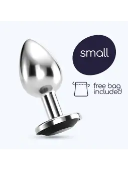 PLUG ANAL JOIA BIJOU PRETO PEQUENO CRUSHIOUS COM BOLSA AVELUDADA GRÁTIS