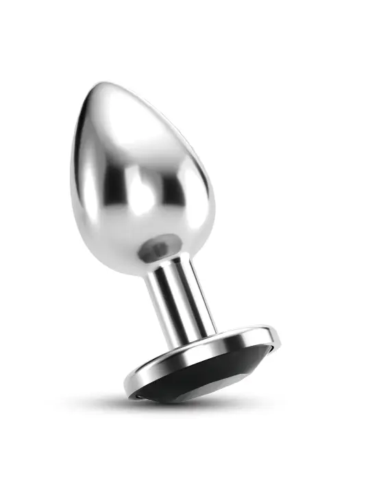 PLUG ANAL JOIA BIJOU PRETO MÉDIO CRUSHIOUS COM BOLSA AVELUDADA GRÁTIS