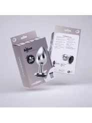 PLUG ANAL JOIA BIJOU PRETO GRANDE CRUSHIOUS COM BOLSA AVELUDADA GRÁTIS
