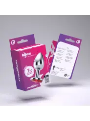 PLUG ANAL JOIA BIJOU VERMELHO PEQUENO CRUSHIOUS COM BOLSA AVELUDADA GRÁTIS