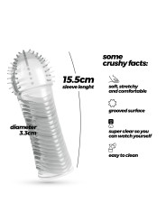 MANGA PARA O PÉNIS RIBBED CRUSHIOUS