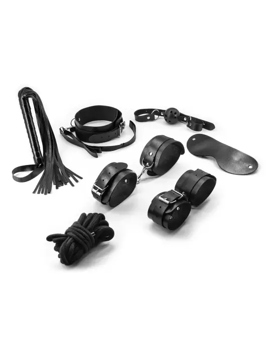 KIT BONDAGE PUNISHER COM 8 PEÇAS CRUSHIOUS