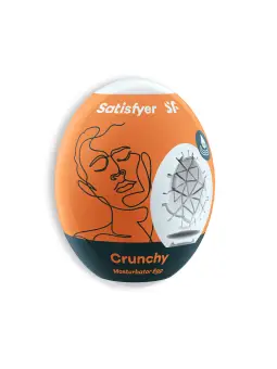 MASTURBADOR MASTURBATOR EGG CRUNCHY SATISFYER