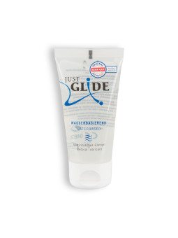 LUBRIFICANTE À BASE DE ÁGUA JUST GLIDE 50ML