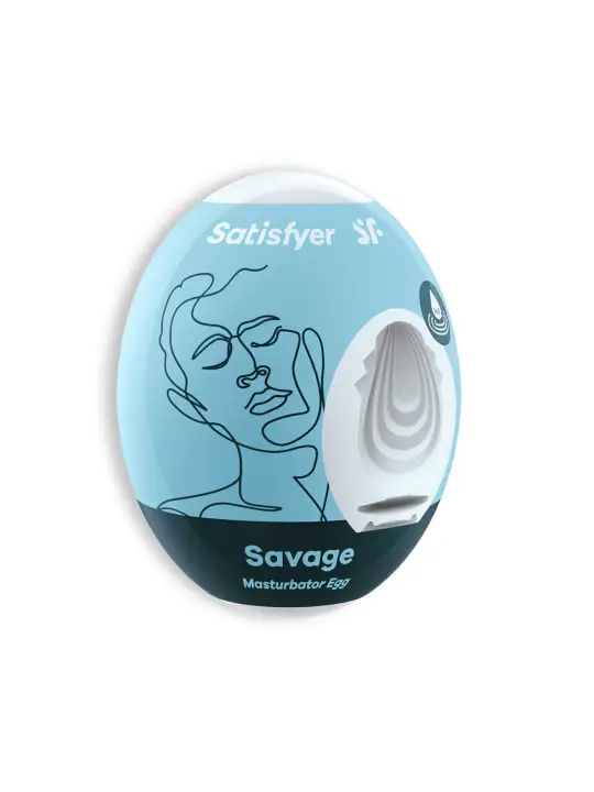 MASTURBADOR MASTURBATOR EGG SAVAGE SATISFYER
