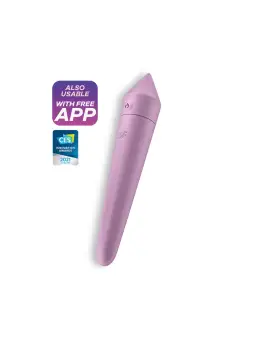 BALA VIBRATÓRIA ULTRA POWER BULLET 8 COM APP SATISFYER LILÁS