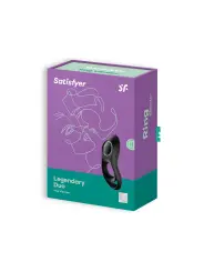 ANEL VIBRATÓRIO LEGENDARY DUO SATISFYER PRETO