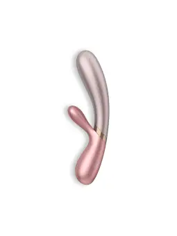 VIBRADOR HOT LOVER COM APP SATISFYER ROSA - ROSA ESCURO