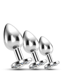 ANAL TRAIN TRIO BIJOU TRANSPARENTE CRUSHIOUS COM BOLSAS INDIVIDUAIS GRÁTIS