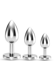 ANAL TRAIN TRIO BIJOU TRANSPARENTE CRUSHIOUS COM BOLSAS INDIVIDUAIS GRÁTIS
