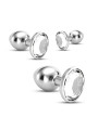 ANAL TRAIN TRIO BIJOU TRANSPARENTE CRUSHIOUS COM BOLSAS INDIVIDUAIS GRÁTIS