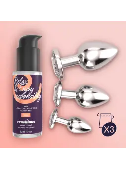 BIJOU ANAL WET TRAIN TRIO CRUSHIOUS TRANSPARENTE