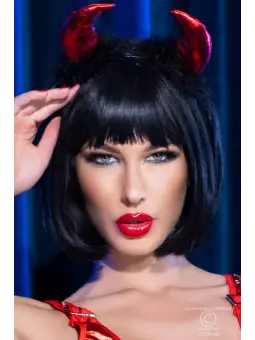 FANTASIA DE DIABINHA CR-4477 VERMELHO E PRETO